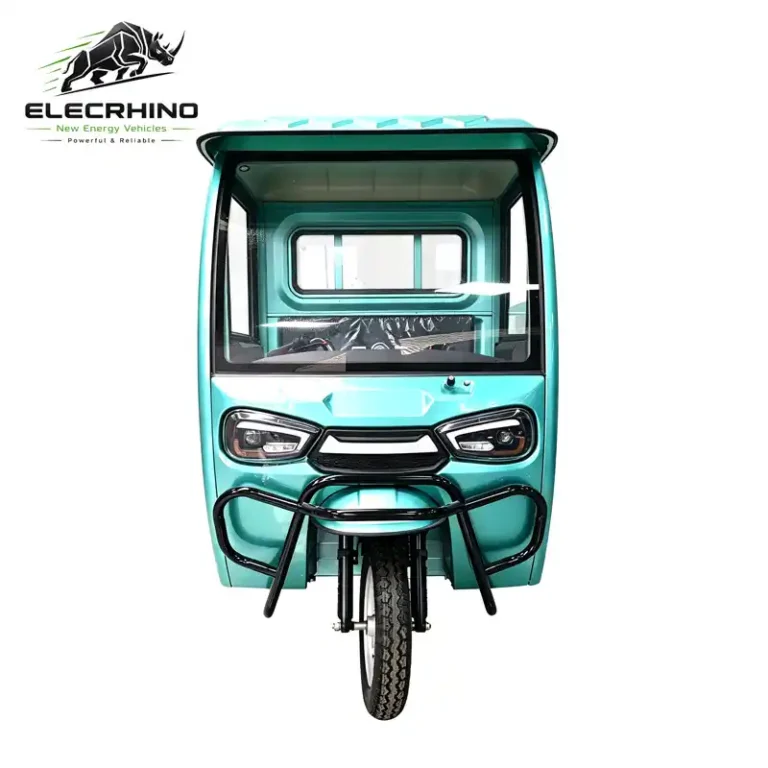 Enclosed Cabin High Side Rail Electric Tricycle-ZY4101-1.5m (4)