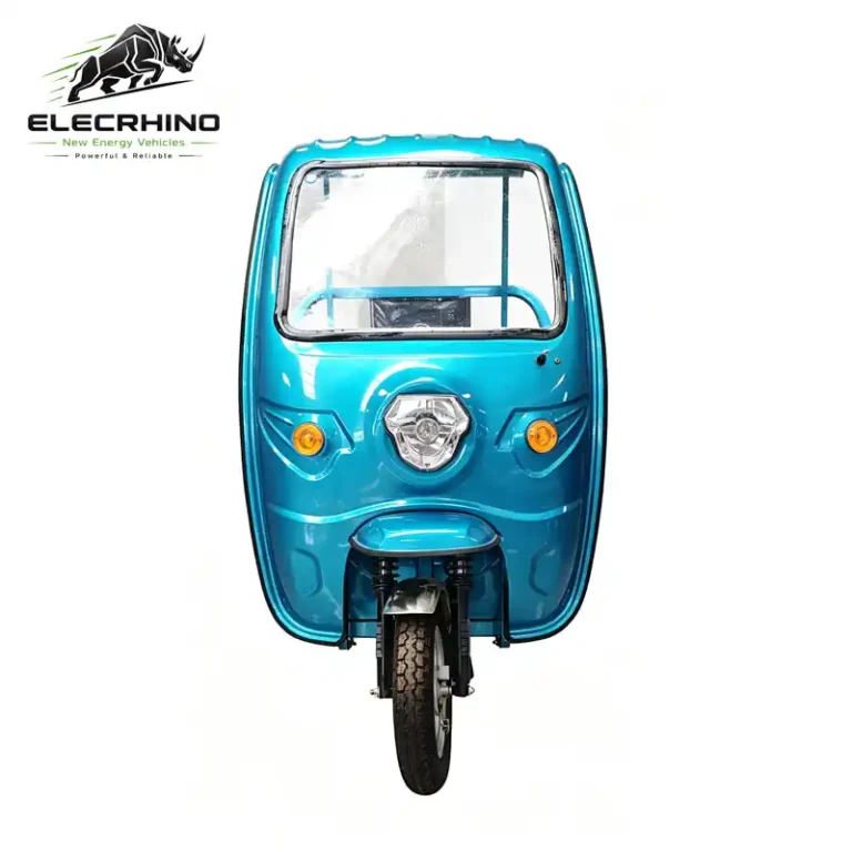 Semi-Enclosed Cabin High Side Rail Electric Tricycle ZY4201-1.6m (1)
