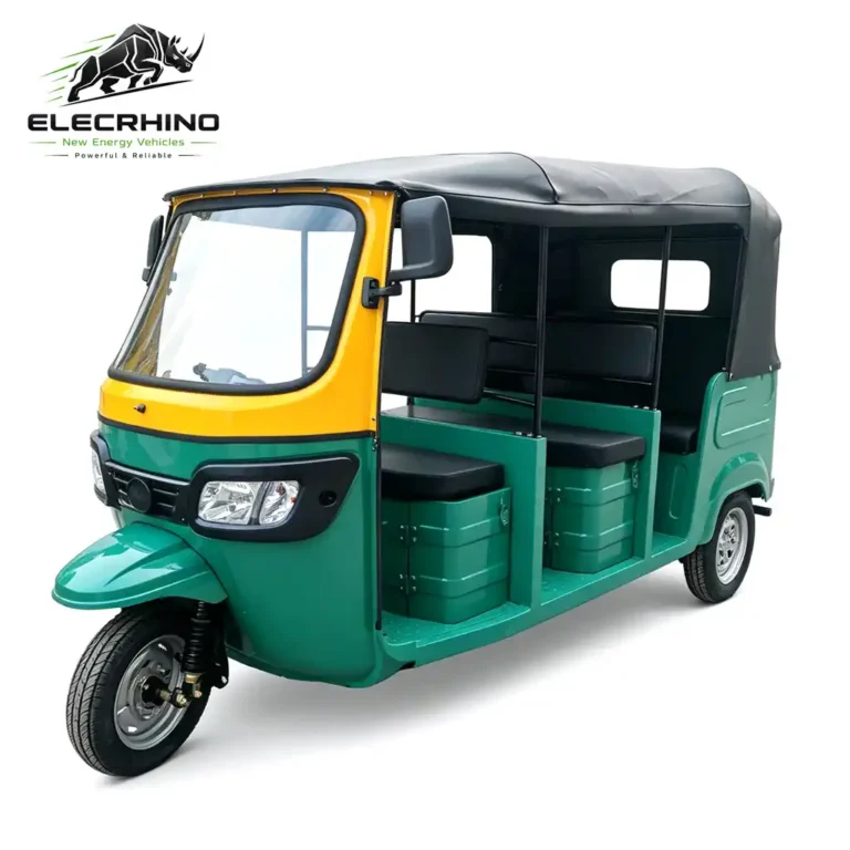 Electric Passenger Tricycle Tuktuk Rickshaw Trike Three Wheel ERJJ006