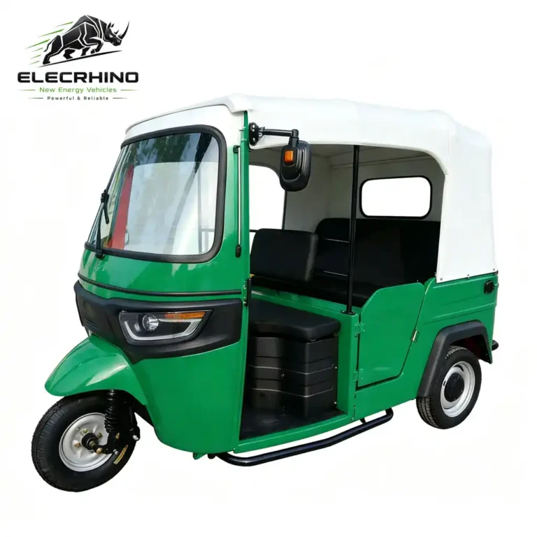 Tuktuk-Rickshaw-Electric-Passenger-Tricycle-Trike--ERKK004-green