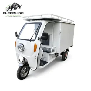 Semi Enclosed Cabin Box Electric Delivery Trike ZY5202-1.8m