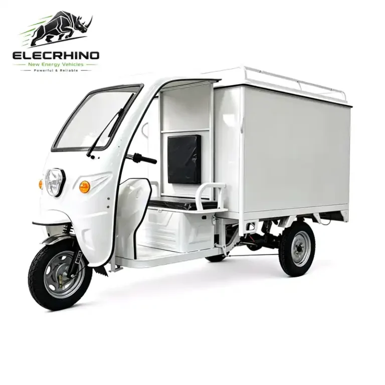Semi Enclosed Cabin Box Electric Delivery Vehicle ZY5201-1.5m