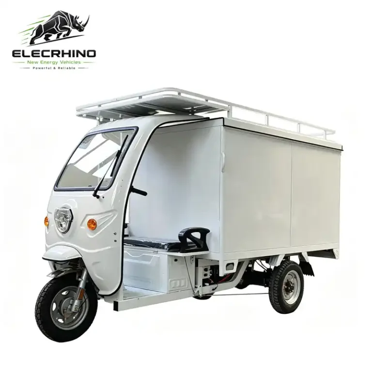 Semi Enclosed Cabin Box Electric Delivery Vehicle ZY5201-2.2m