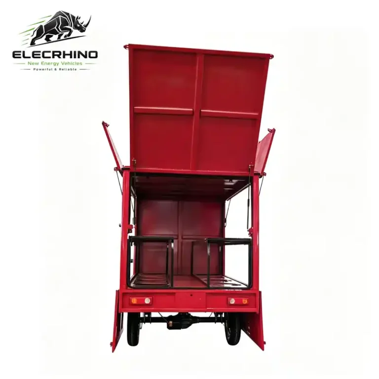 Commercial Electric Delivery Tricycle Three Wheel Dump Truck-ZY6002 (4)