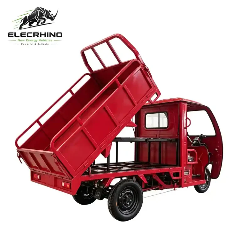 Commercial Electric Delivery Tricycle Three Wheel Dump Truck-ZY6002 (5)
