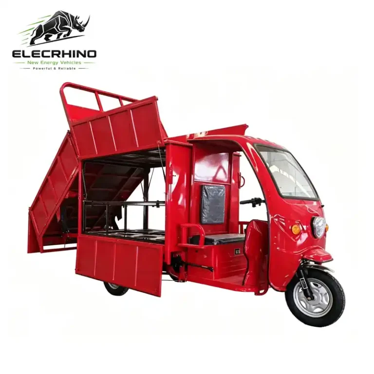 Commercial Electric Delivery Tricycle Three Wheel Dump Truck-ZY6002 (7)