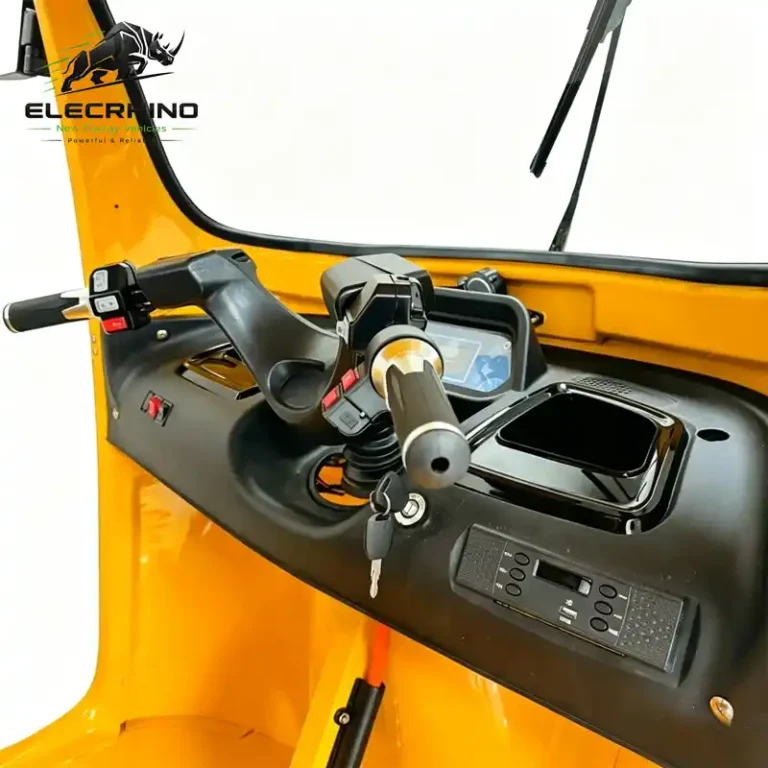 E-Motor 72V4000W Electric Passenger Tricycle TUK Tuk Three-wheeler-ZY2308 (2)
