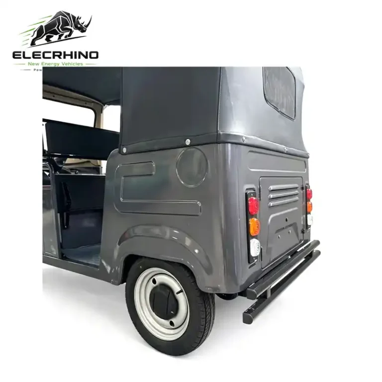 Enclosed Cabin Electric Passenger Tricycle TUK Tuk Three-wheeler Rickshaw-ZY2304 (4)