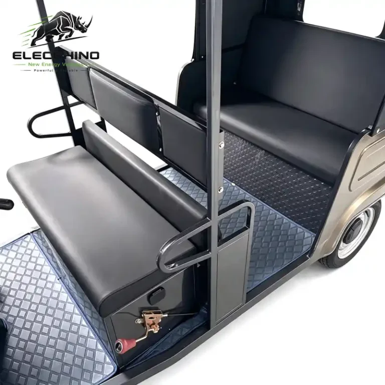 Enclosed Cabin Electric Passenger Tricycle TUK Tuk Three-wheeler Rickshaw-ZY2304 (8)