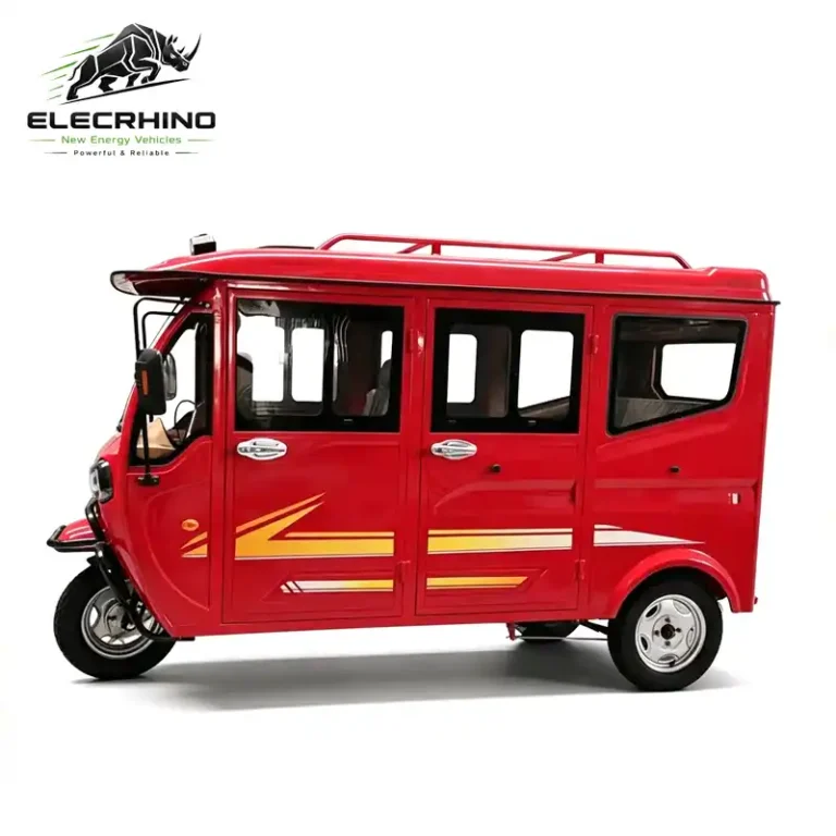 Fully Enclosed Electric Passenger Tricycle Three-Wheeler Tricycle -ZY2201 (6)