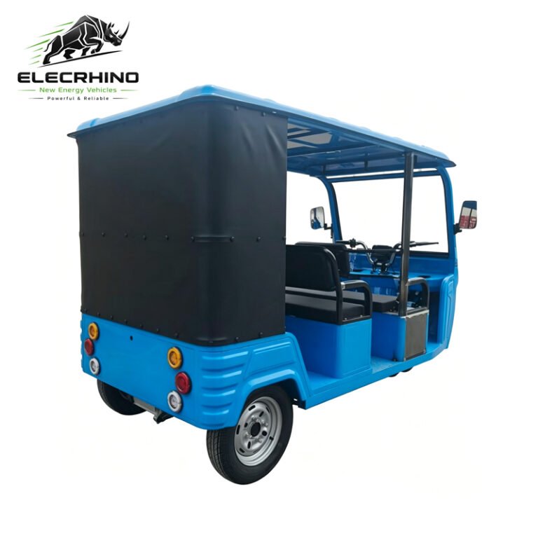 Open-cabin Electric Passenger Taxi Tuk-tuk Three-wheel Rickshaw-ZY2306 (2)