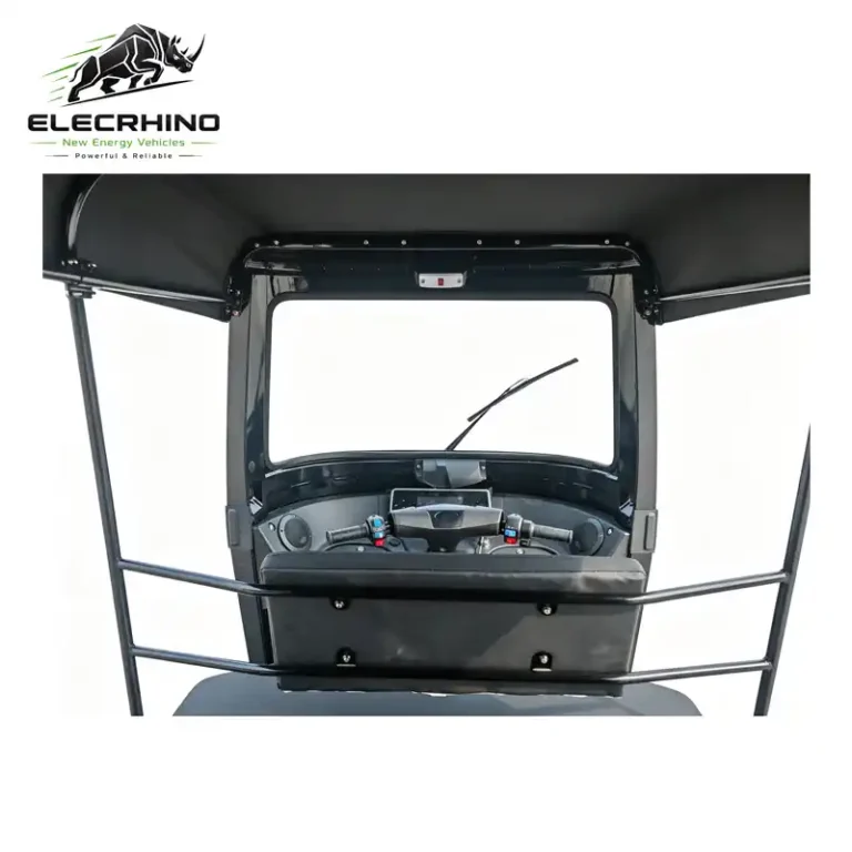 Open-cabin Multi-row Electric Passenger Tuk-tuk Three-wheel Rickshaw-ZY2301 (12)