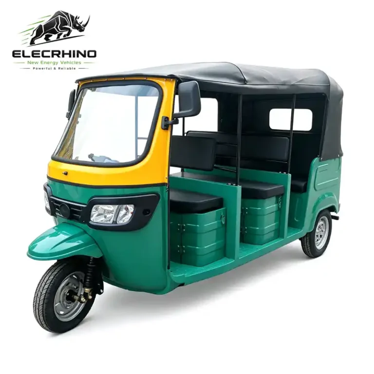 Open-cabin Multi-row Electric Passenger Tuk-tuk Three-wheel Rickshaw-ZY2303 (1)