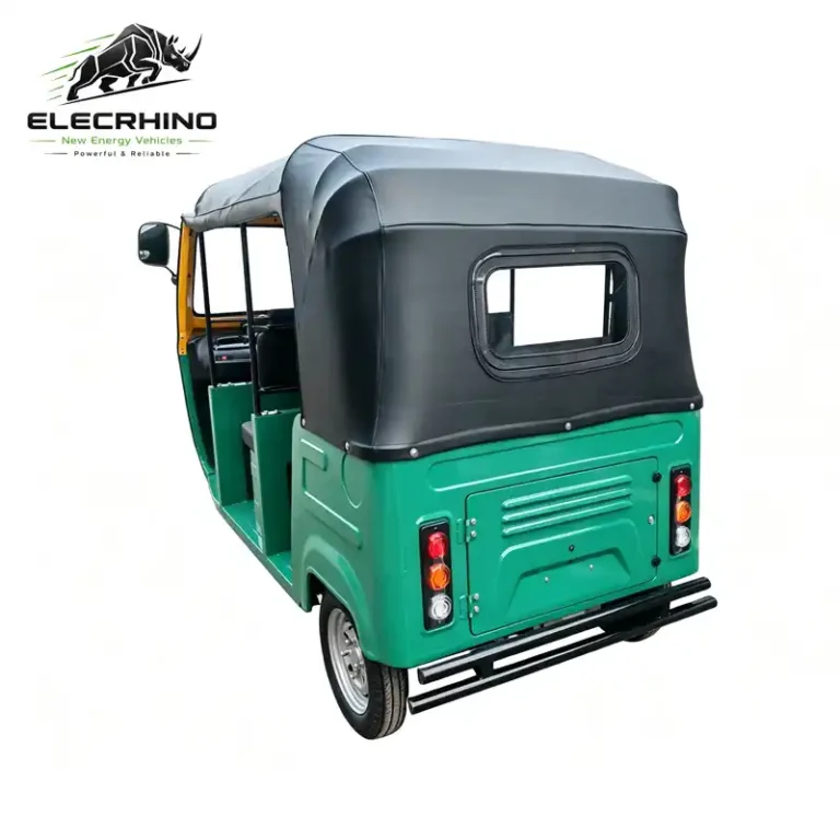 Open-cabin Multi-row Electric Passenger Tuk-tuk Three-wheel Rickshaw-ZY2303 (2)